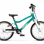 Детский велосипед Woom go 3 metallic turquoise/petrol 16