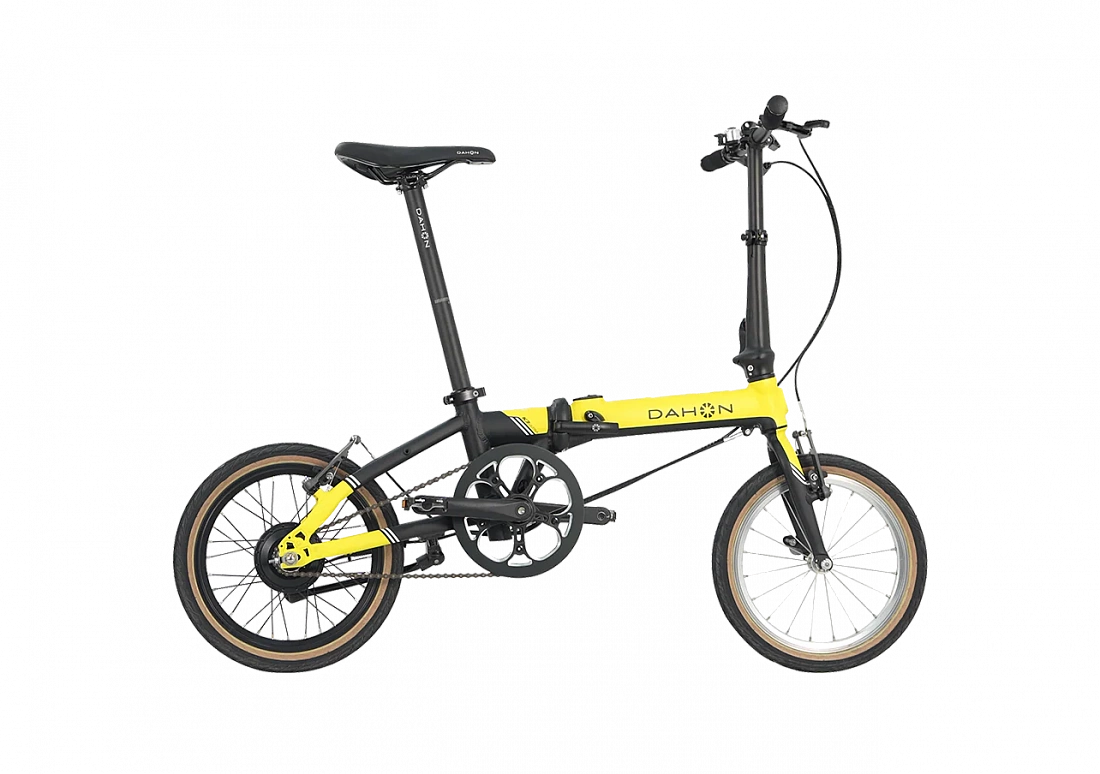 Складной электровелосипед Dahon K-Feather 16" Yellow