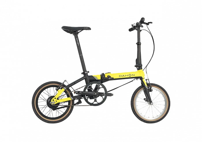 Складной электровелосипед Dahon K-Feather 16" Yellow