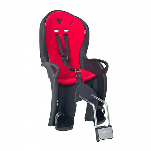 Детское кресло для велосипеда Hamax Kiss Child Seat Black/Red