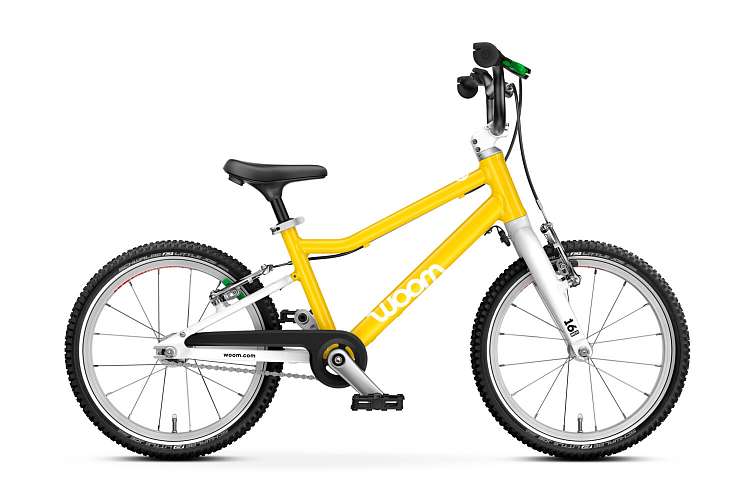 Детский велосипед Woom go 3 vibrant yellow 16