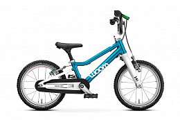 Детский велосипед Woom go 2 metallic blue 14”