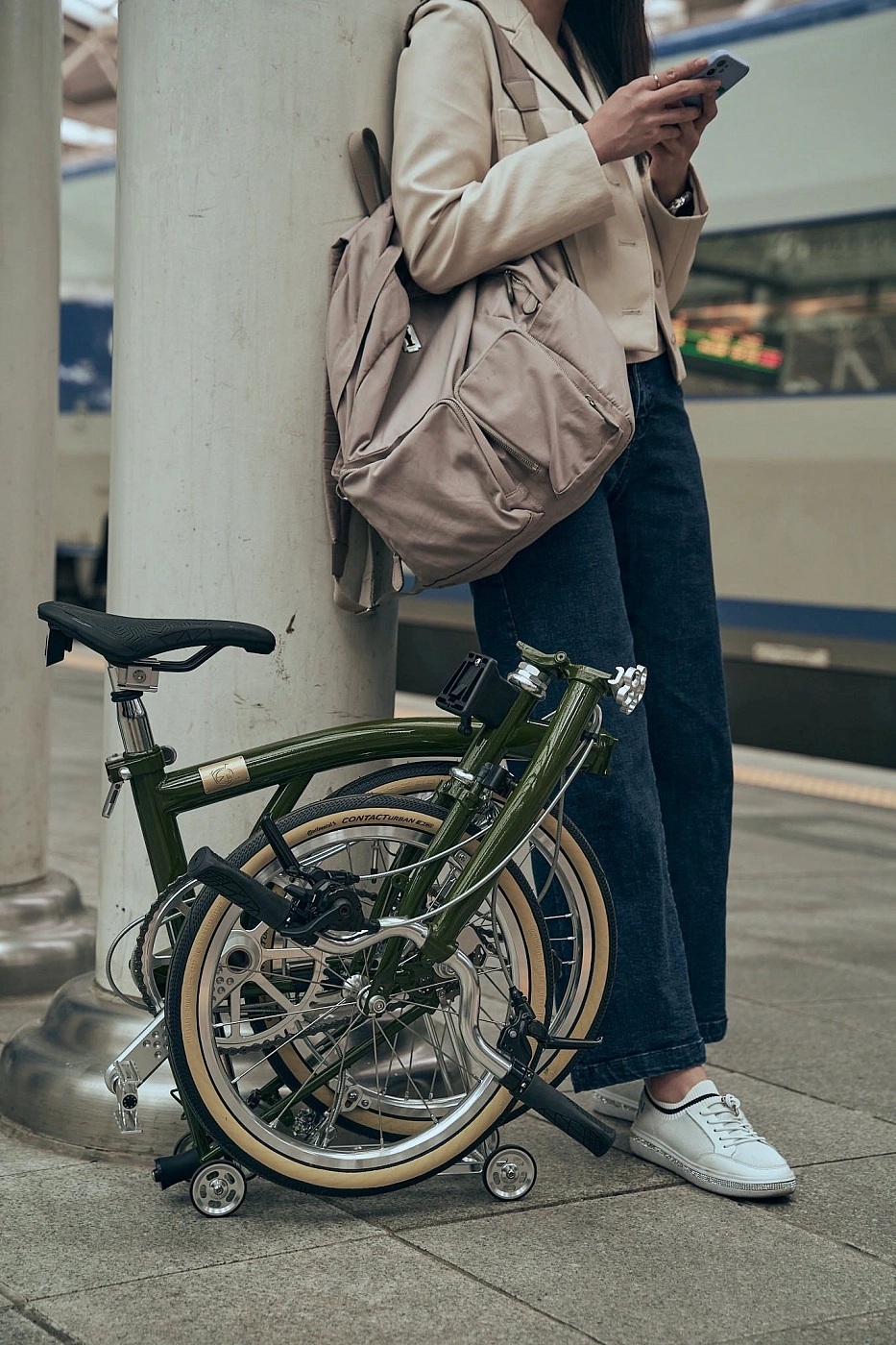 Складной велосипед BIKE'S SE Cream