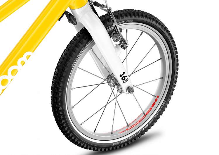 Детский велосипед Woom go 3 vibrant yellow 16