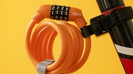 Велосипедный замок Ulac Zen Master Cable Lock Combo Orange