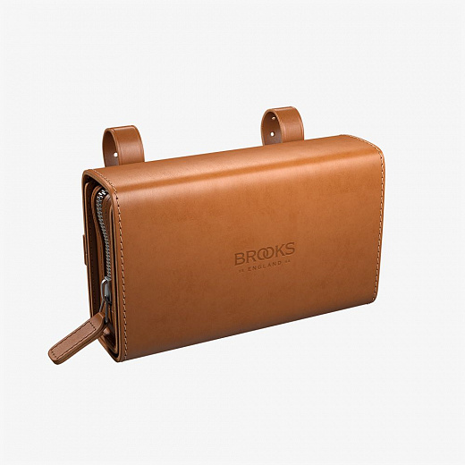Сумка для велосипеда Brooks D-Shaped Saddle Bag Honey