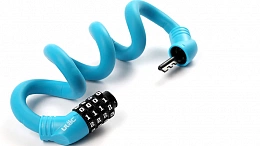 Велосипедный замок Ulac 1970 Memory Cable Lock Combo Sky Blue