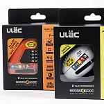 Велосипедный замок Ulac Air Alarm Disc Lock Orange