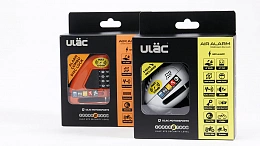 Велосипедный замок Ulac Air Alarm Combo Disc Lock Sky
