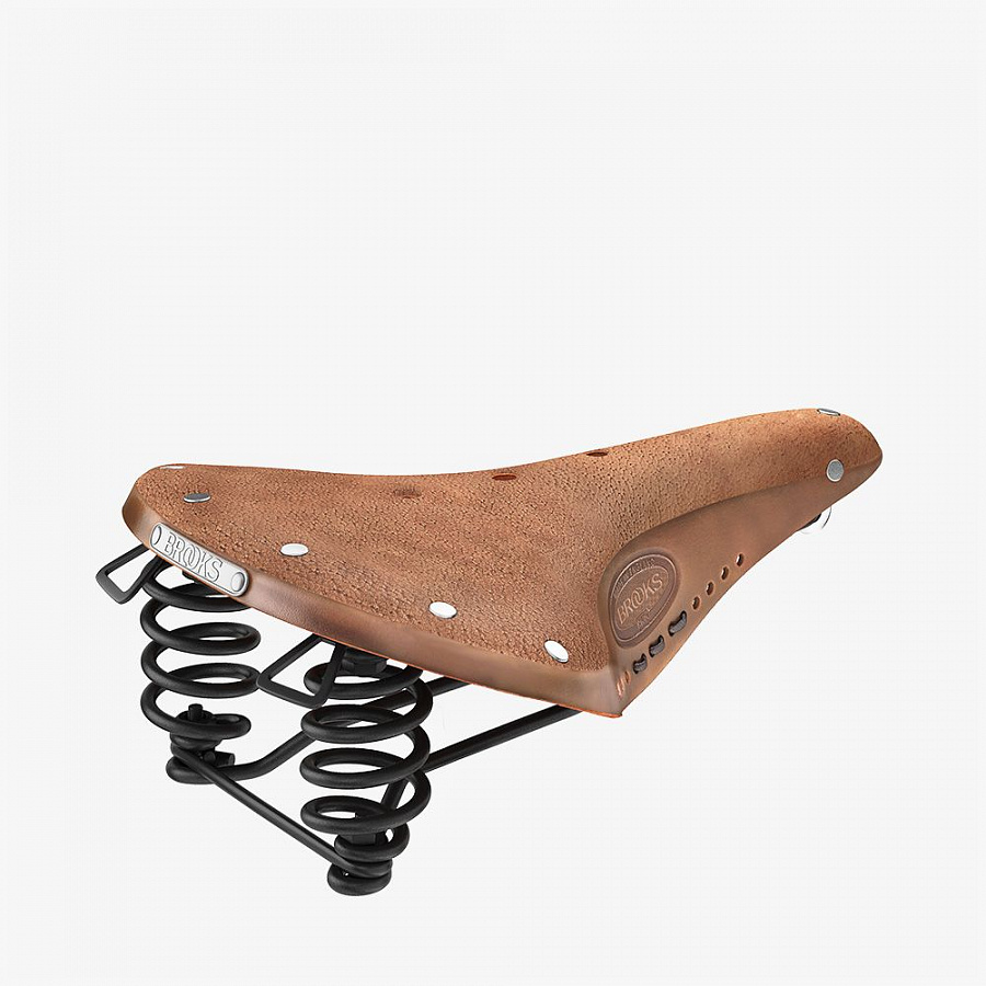Седло для велосипеда Brooks B67 Softened Leather Saddle Dark Tan