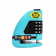 Велосипедный замок Ulac Air Alarm Combo Disc Lock Sky