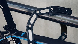 Велосипедный замок Ulac Type-AX Alloy Blade Folding Lock Neon