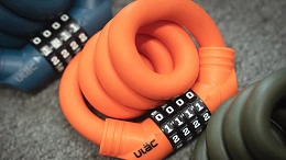 Велосипедный замок Ulac 1970 Memory Cable Lock Combo Sky Blue