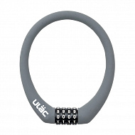 Велосипедный замок Ulac Prague Go Si Cable Lock Combo Grey