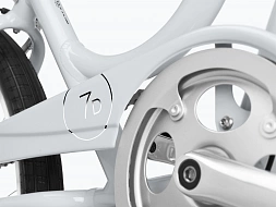 Велосипед Electra Townie Original 7D Step Thru Pewter