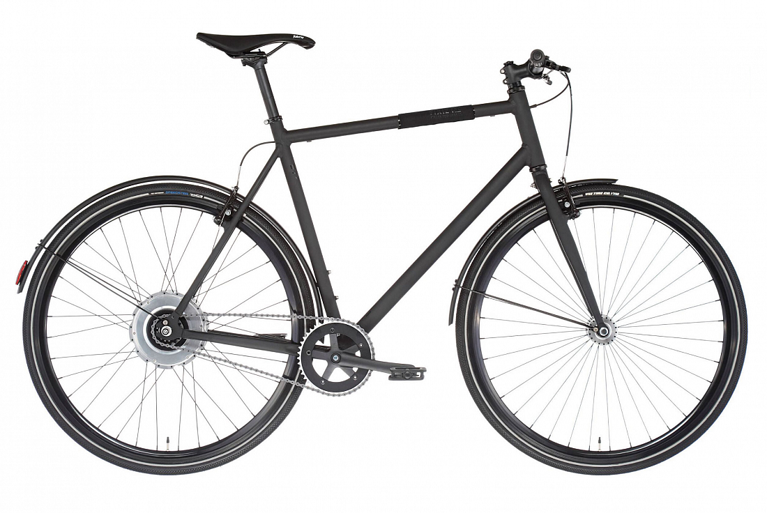 Электровелосипед FIXIE Inc. Backspin Zehus «All in One» Black 46 см (Garage Vintage)