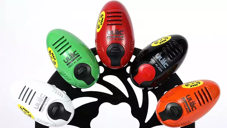 Велосипедный замок Ulac Air Alarm Disc Lock Orange
