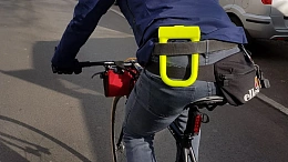 Велосипедный замок Ulac Stockholm Si Steel Shackle Lock Neon