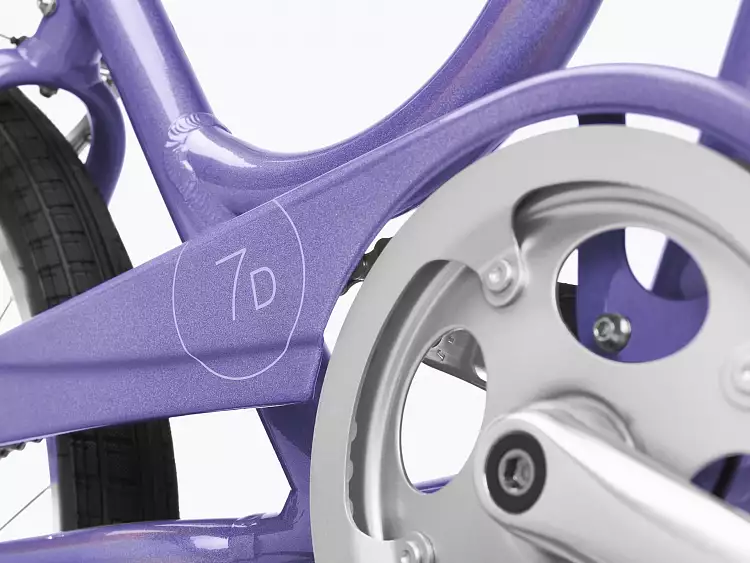 Велосипед Electra Townie Original 7D Step Thru Purple