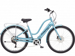 Электровелосипед Electra Townie Path GO! 10D Step Thru Aqua Metallic