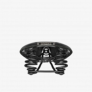 Седло для велосипеда Brooks Flyer Carved Leather Saddle Black