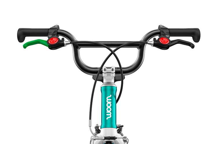 Детский велосипед Woom go 3 metallic turquoise/petrol 16