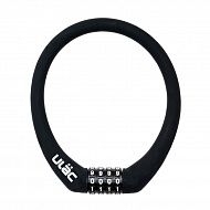 Велосипедный замок Ulac Prague Go Si Cable Lock Combo Black
