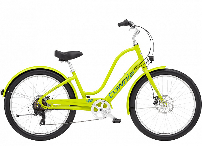Электровелосипед Electra Townie GO! 7D EQ Step Thru Citron
