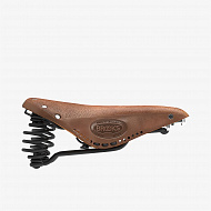 Седло для велосипеда Brooks Flyer Softened Leather Saddle Dark Tan