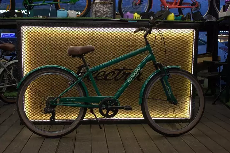 Велосипед круизер Spinn Uptown Men Pine Green (Garage Vintage)*