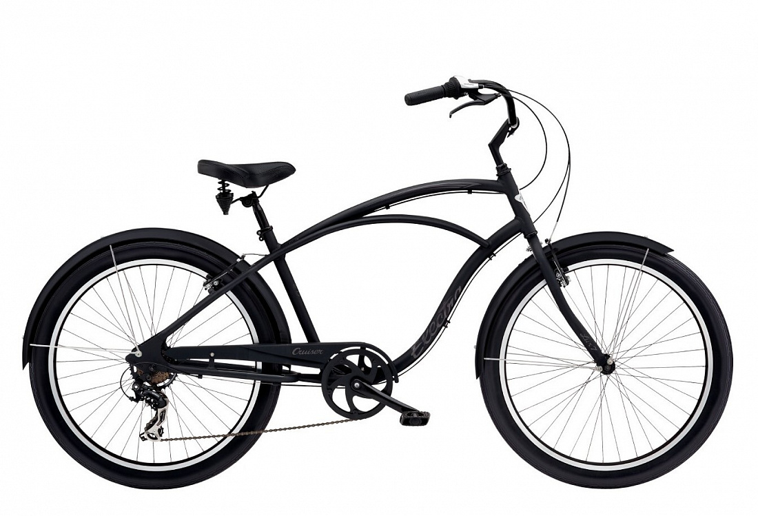 Велосипед Electra Cruiser Lux 7D Step Over Black