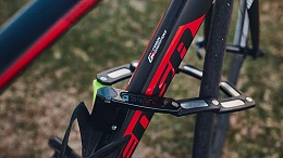 Велосипедный замок Ulac Type-AX Alloy Blade Folding Lock Neon