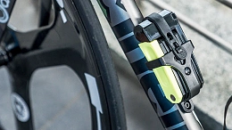 Велосипедный замок Ulac Type-AX Alloy Blade Folding Lock Neon