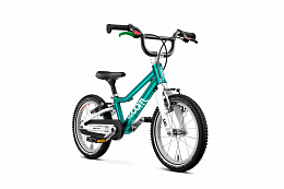 Детский велосипед Woom go 2 metallic turquoise/petrol 14”