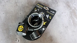 Велосипедный замок Ulac Bulldog Alarm Cable Lock Black
