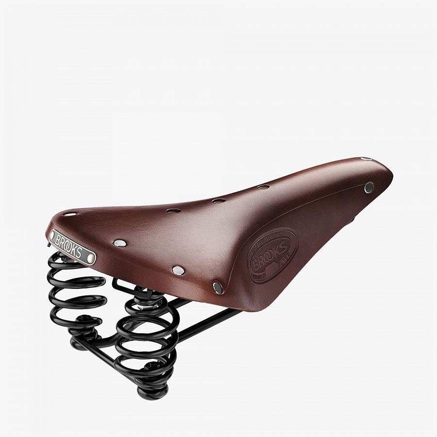 Седло для велосипеда Brooks Flyer Leather Saddle Brown