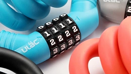 Велосипедный замок Ulac 1970 Memory Cable Lock Combo Sky Blue