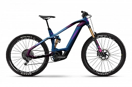 Электровелосипед Haibike Hybe 11 i750Wh Sram, GX Eagle AXS, 12g, blue/magenta/pink-gloss (L)