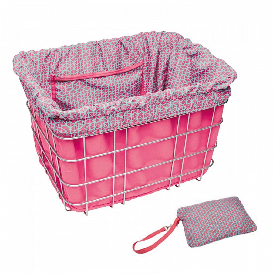Вкладыш в корзину Electra Basket Liner Pink Triangles