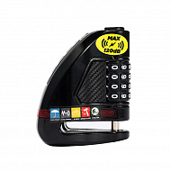 Велосипедный замок Ulac Air Alarm Combo Disc Lock Black