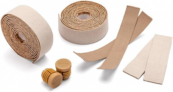 Обмотка на руль Brooks Cotton Bar Tape Natural