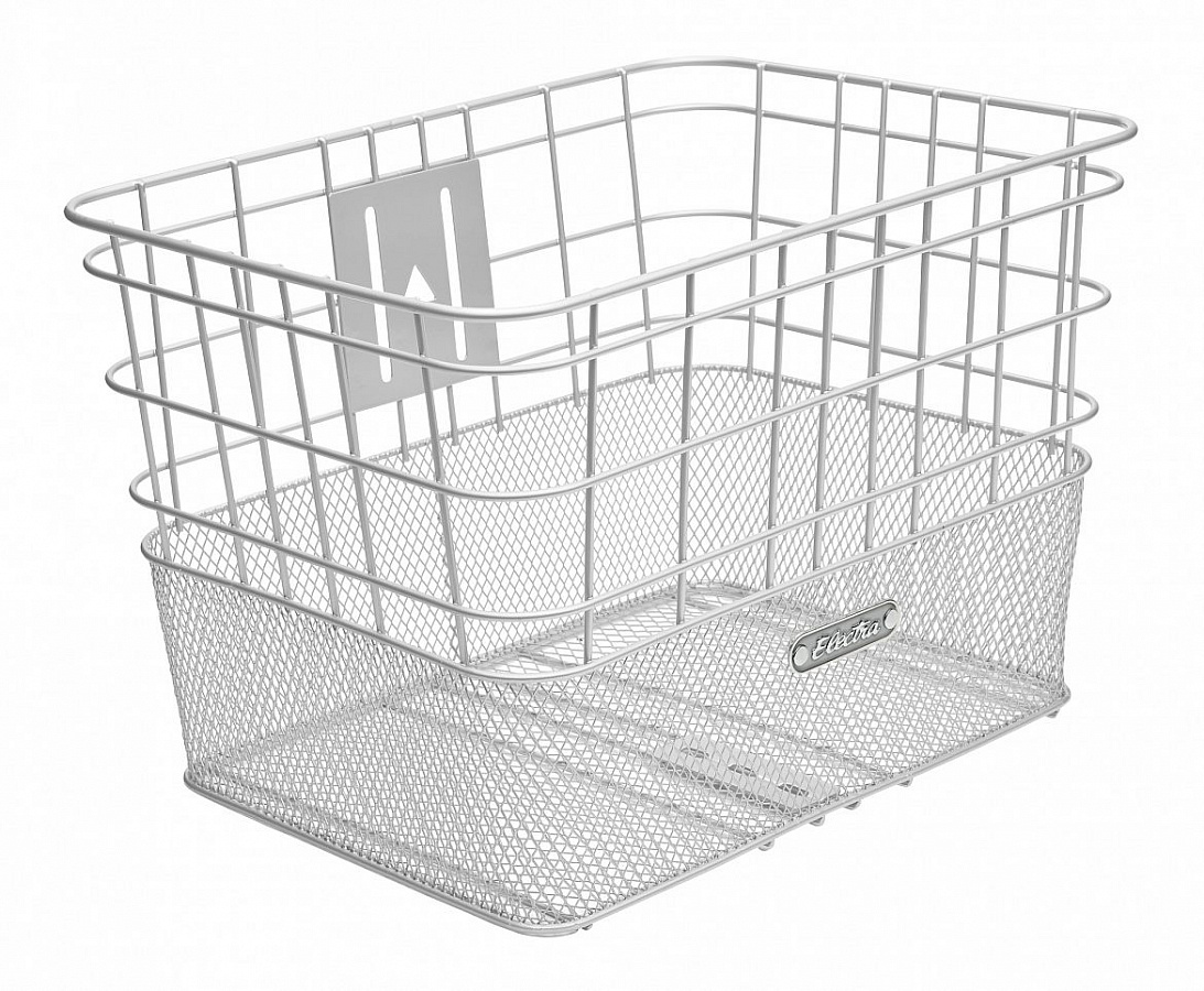 Корзина для велосипеда Electra Cruiser Steel Wire Mesh Front Basket Silver