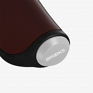 Грипсы Brooks Ergonomic Leather Grips 130/100 Brown