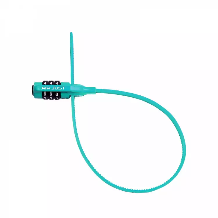 Велосипедный замок Ulac Air Just Z-tie Lock Combo Teal