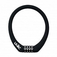Велосипедный замок Ulac Prague Go Si Cable Lock Combo Black