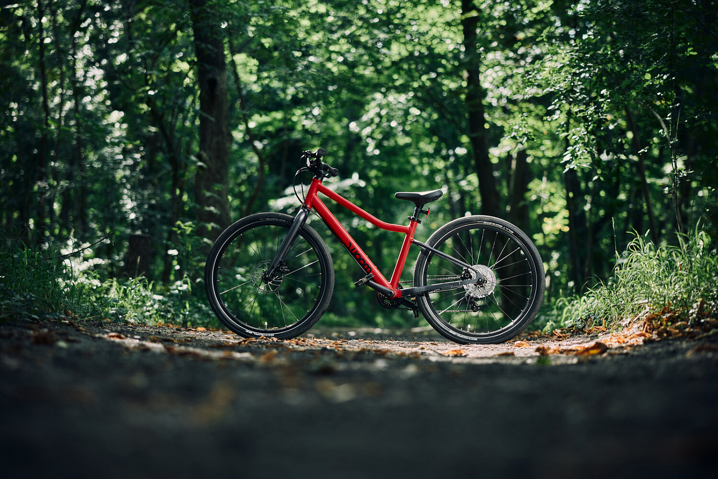 Детский велосипед Woom explore 5 jungle green 24”