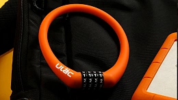 Велосипедный замок Ulac Prague Go Si Cable Lock Combo Black
