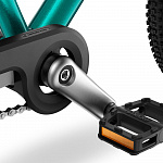 Детский велосипед Woom go 3 metallic turquoise/petrol 16