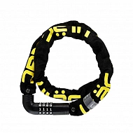 Велосипедный замок Ulac Steel Kombat Chain Lock Combo Black