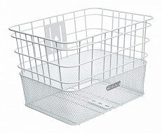 Корзина для велосипеда Electra Cruiser Steel Wire Mesh Front Basket White